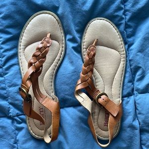 born brown sandals